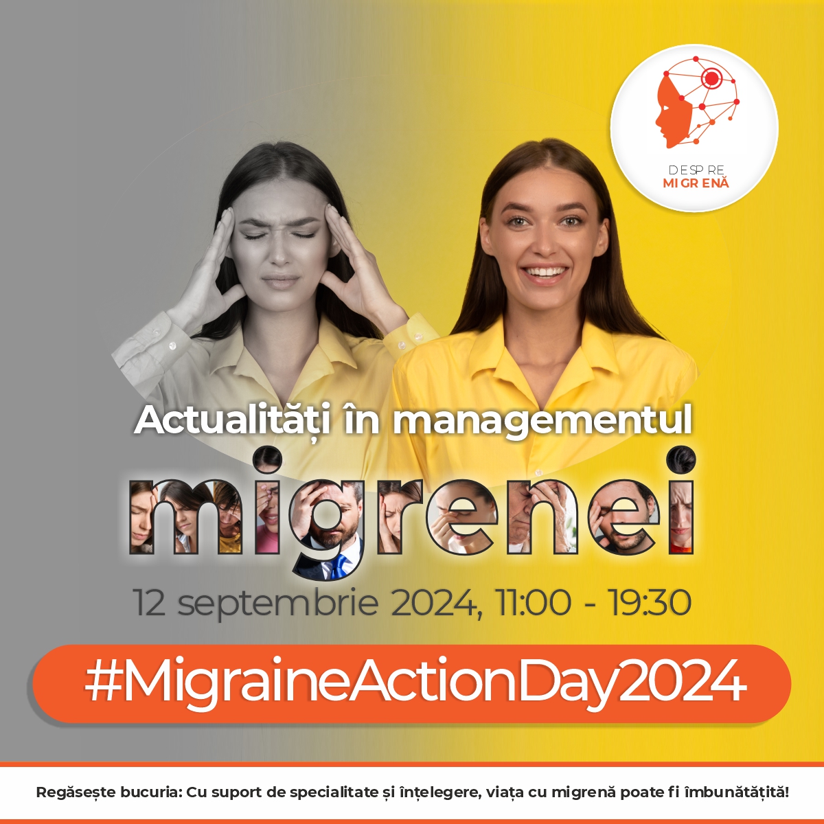 Actualitati Asociatia CREDU Migraine Action Day